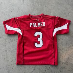 Vintage Y2k Arizona Cardinals Carson Palmer Nfl Red Football Jersey Youth Large